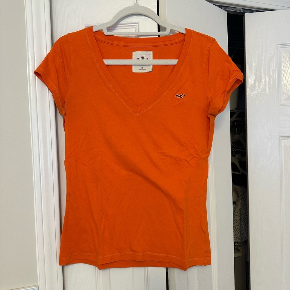 Hollister Orange T Shirt
